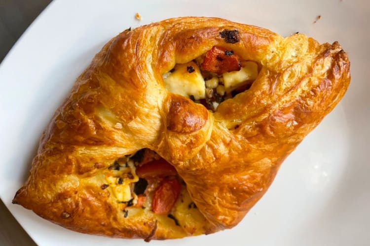 Get a delicious fruit filled croissant at this breakfast spot in Detroit. 