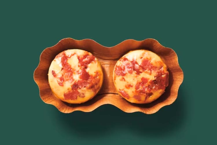 Bacon & Gruyère Egg Bites from the Starbucks breakfast menu