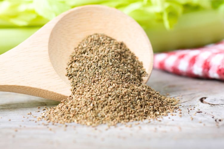 Celery seed powder looks very similar to ground pepper.
