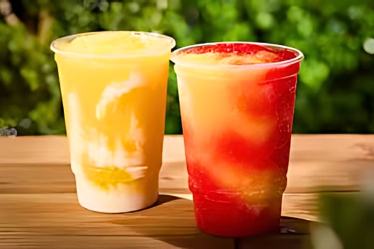 A Taco Bell new item is the vanilla creme limonada freeze, combining the tartness of classic lemonade with a creamy vanilla twist.