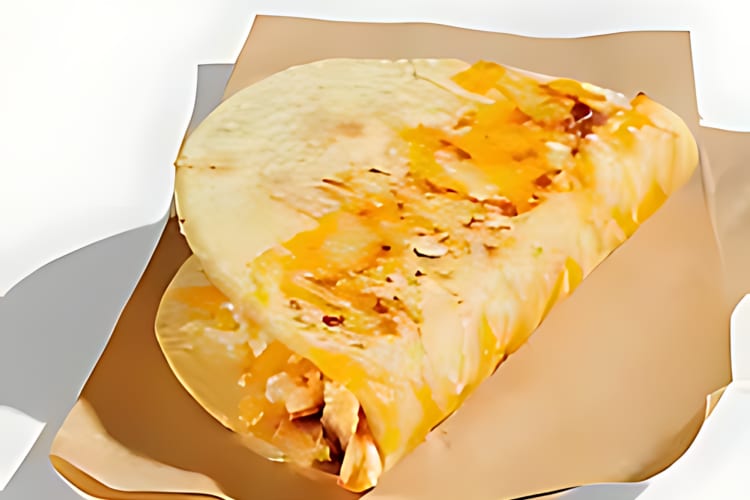A Cantina Chicken Crispy Taco is a Taco Bell new item featuring  slow-roasted chicken, a three-cheese blend, Jalapeño sauce and a hard taco shell.  