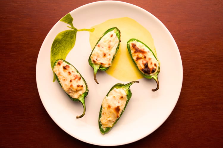 Cheesy Jalapeño Peppers.