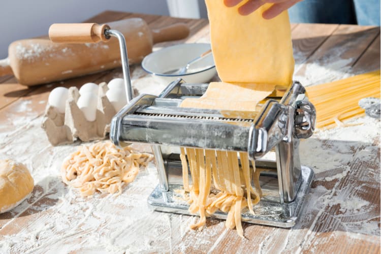 Learn how to make classic Italian pasta by taking part in a cooking class. 