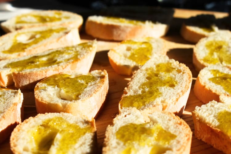 A traditional Florence food is Fettunta, which is essentially bread and olive oil. 