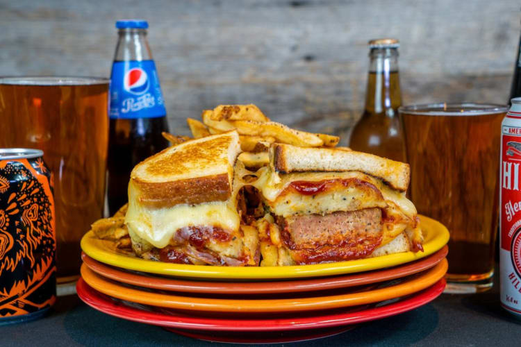 Get this huge sandwich in a diner in Cleveland