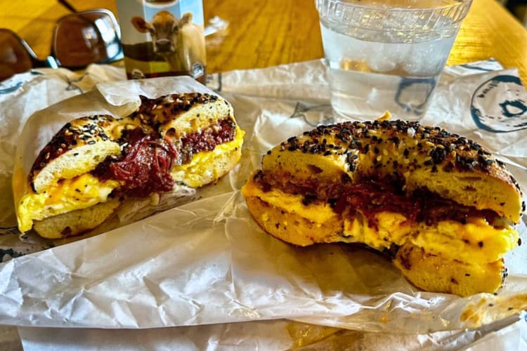 visit this bagel shop if you're looking for a tasty breakfast in Columbus