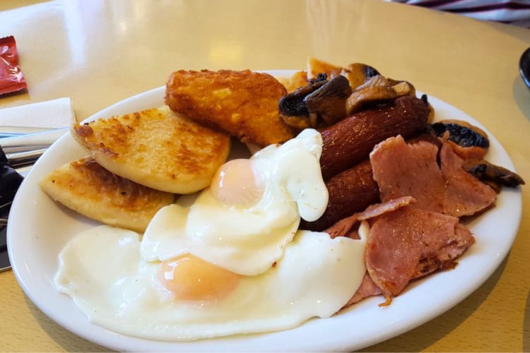 A full Irish breakfast 