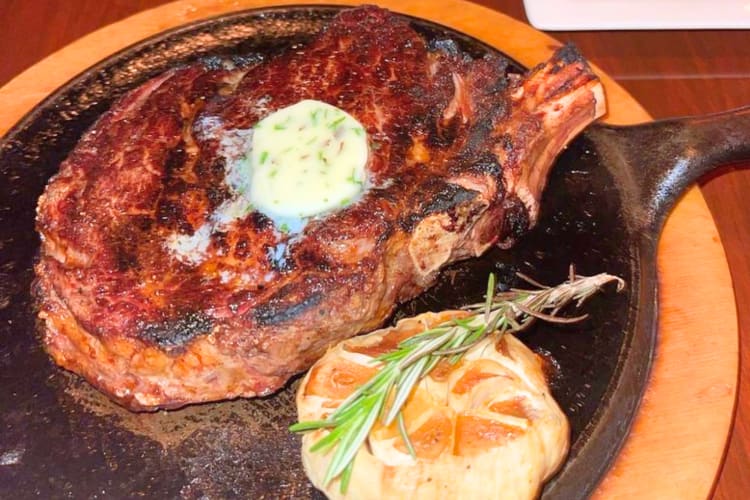 Get a juicy steak at this restaurant in Newport Beach