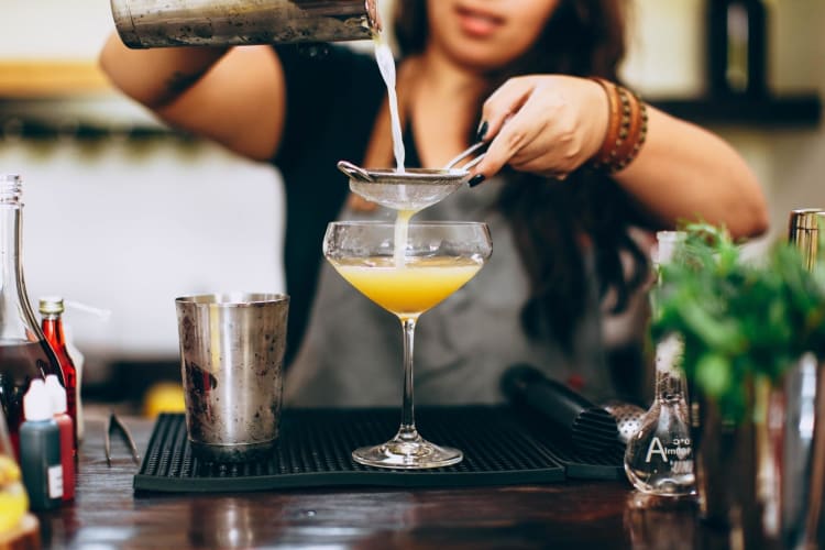 Taking an online mixology class is one of the most fun date ideas in Baltimore