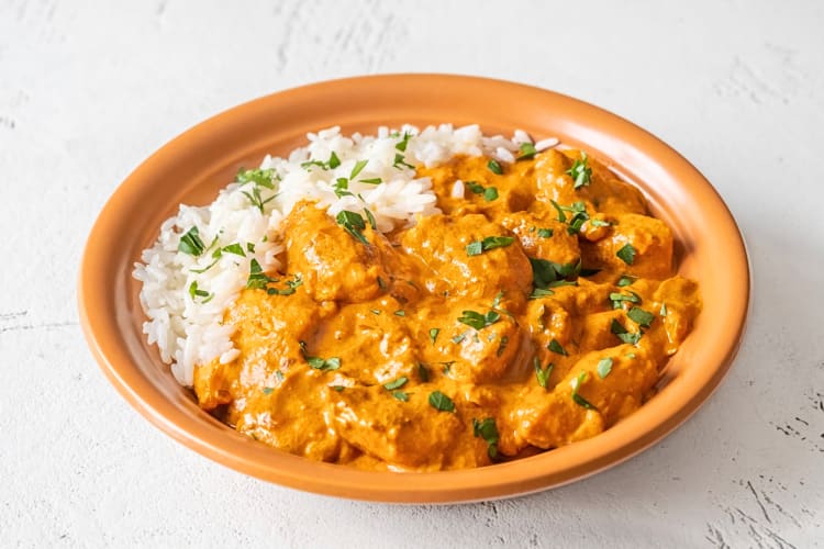 masala chicken with rice