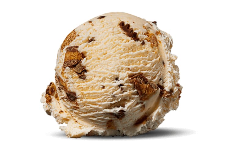 REESE'S Peanut Butter Cup is a top Baskin-Robbins ice cream flavor.
