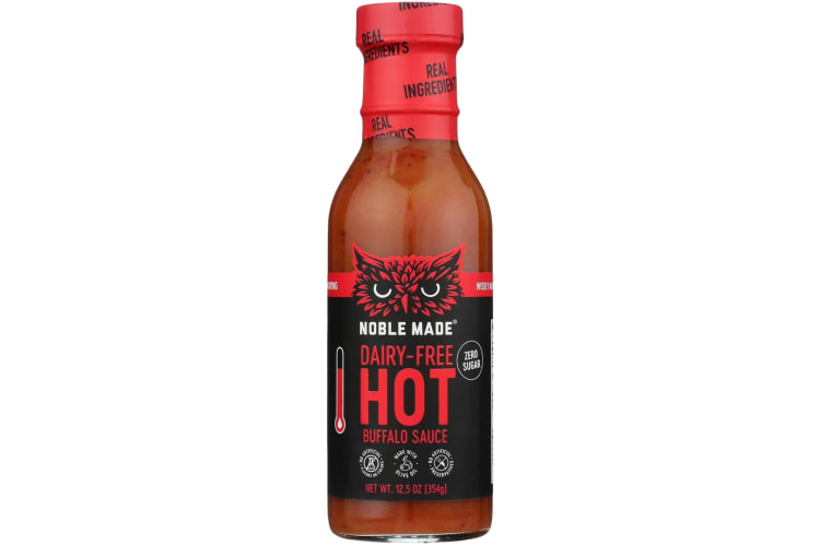 Noble Made has the best Buffalo sauce that's dairy-free