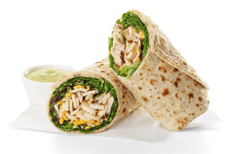 The Cool Wrap is one of the best orders at Chick-fil-A for healthy eaters