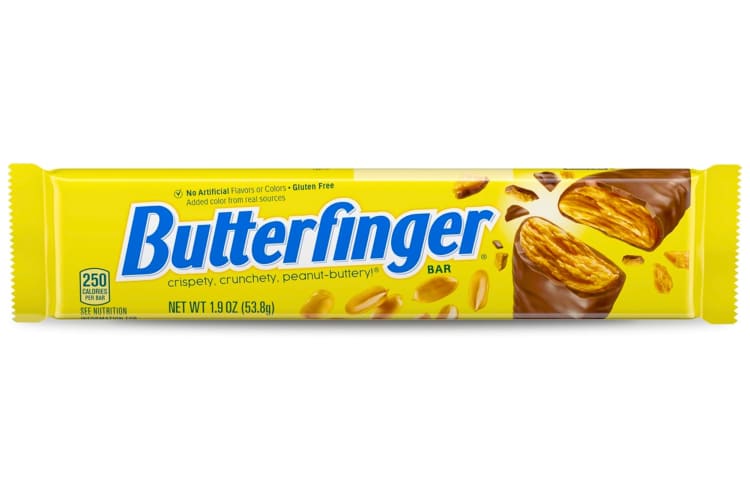 Butterfinger is a popular choice for title of best candy bar