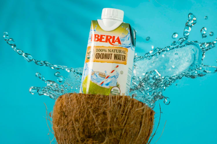 Some of the best coconut water is from Iberia