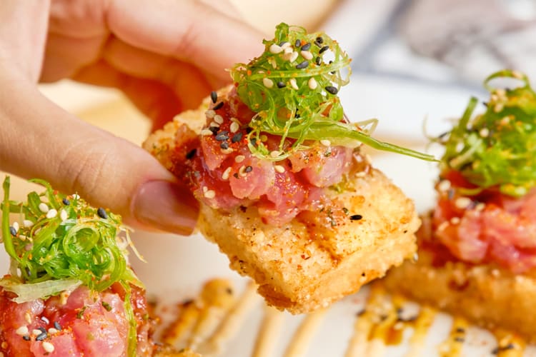 One of the best Cheesecake Factory dishes is Spicy Tuna