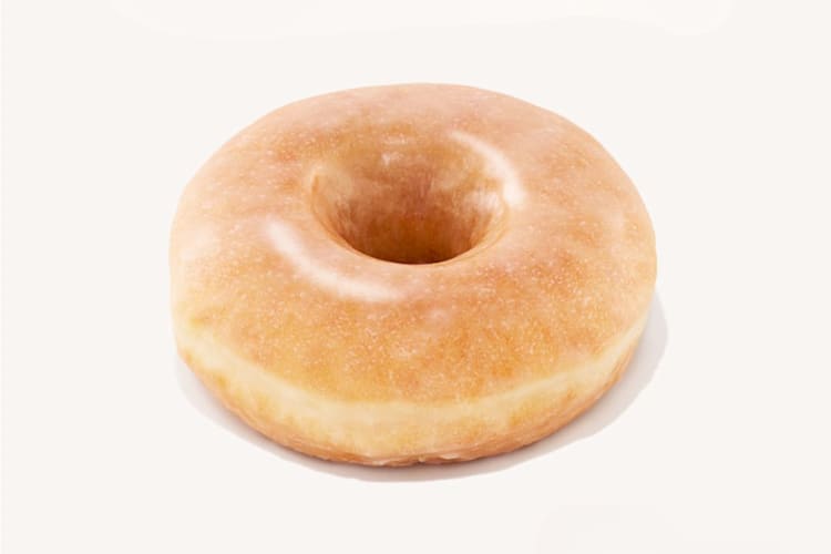 A glazed donut is one of the best Dunkin' Donuts flavors