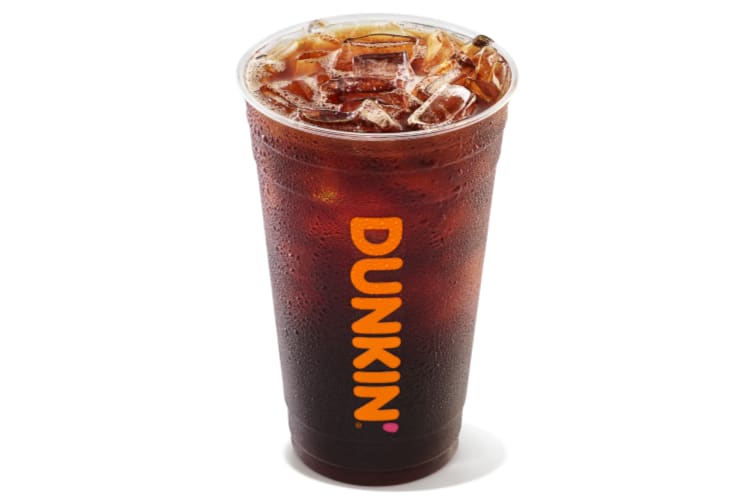 Cold Brew is one of the best Dunkin' drinks for a caffeine hit