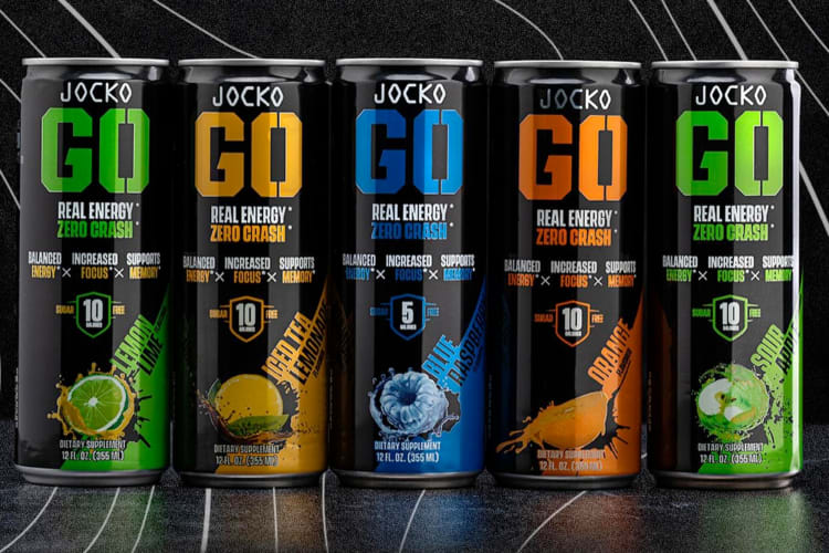 Jocko Go is one of the best energy drinks for a caffeine hit