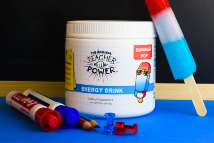 If you want a powdered option, Teacher Power is the best energy drink brand