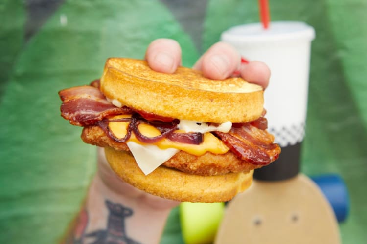 Grab a tasty morning bite at Checkers and Rally's.