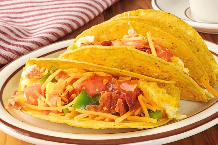 Who doesn't love a fast food breakfast taco?