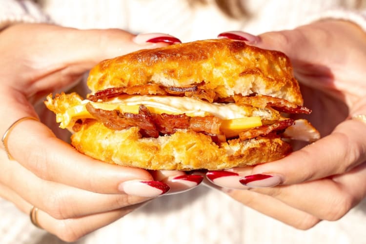 Fast food breakfast doesn't get much better than the breakfast biscuits at Hardee's.