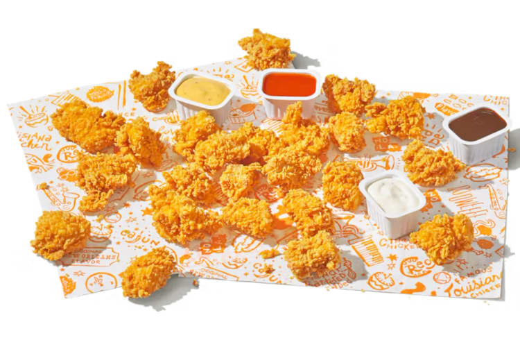 Some of the best fast food chicken nuggets are from Popeyes