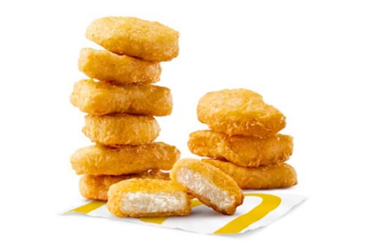 Chicken nuggets from McDonald's
