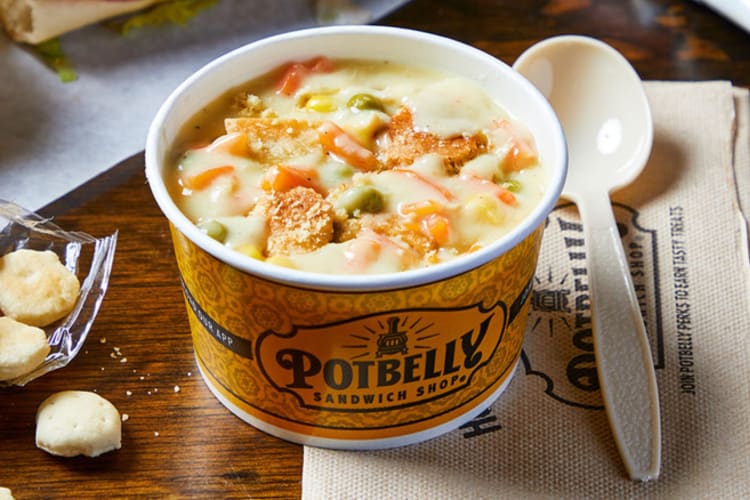 Potbelly makes fast food soup that tastes like pot pie
