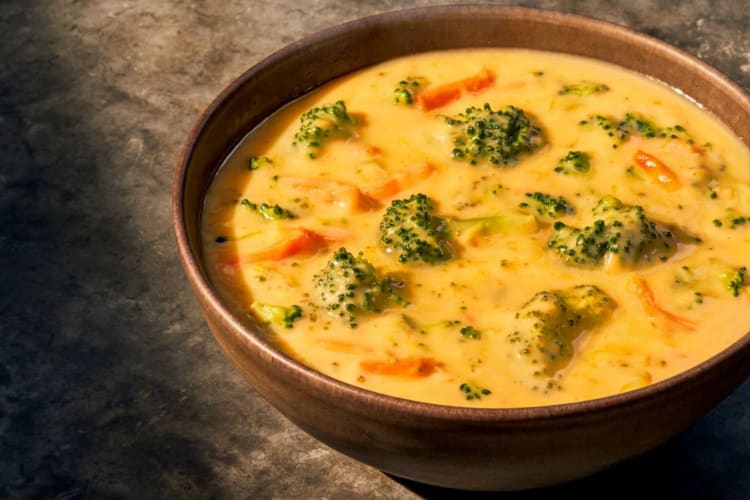 Panera Bread Broccoli Cheddar Soup is the best fast food soup