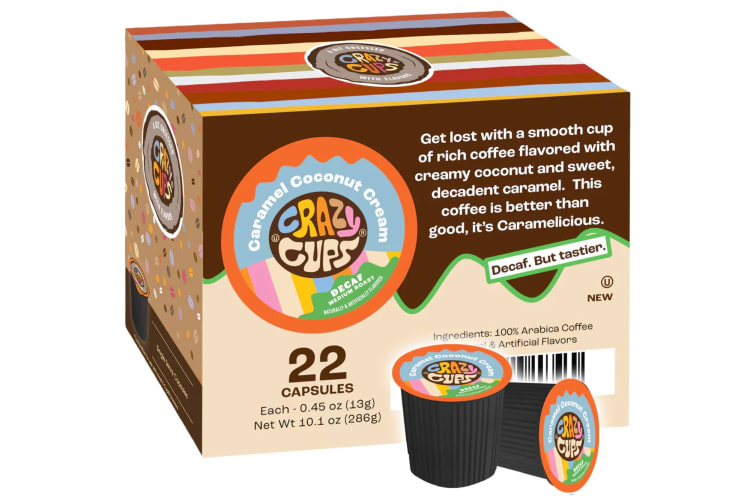 Crazy Cups makes some of the best flavored coffee