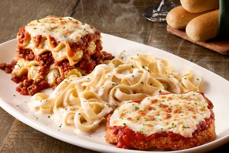 Tour of Italy includes three of the best foods at Olive Garden