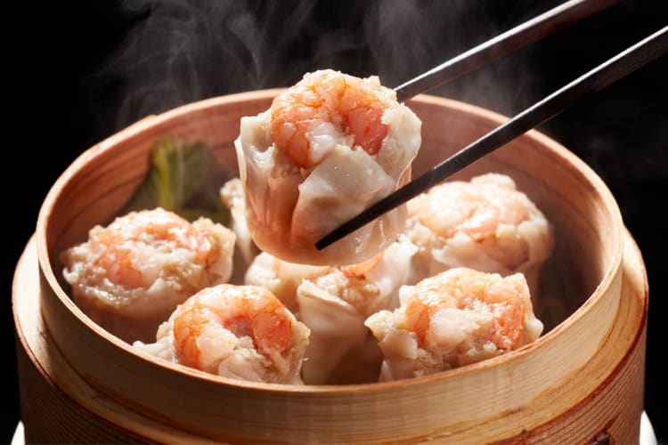 The best frozen dumplings with shrimp are sold by Wei-Chuan