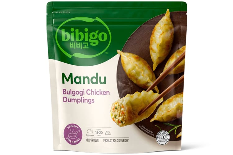 Bibigo Mandu Bulgogi Chicken are some of the best frozen dumplings