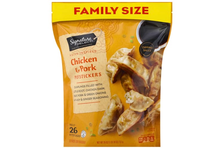 Signature Select Potstickers are some of the best frozen dumplings from the grocery store