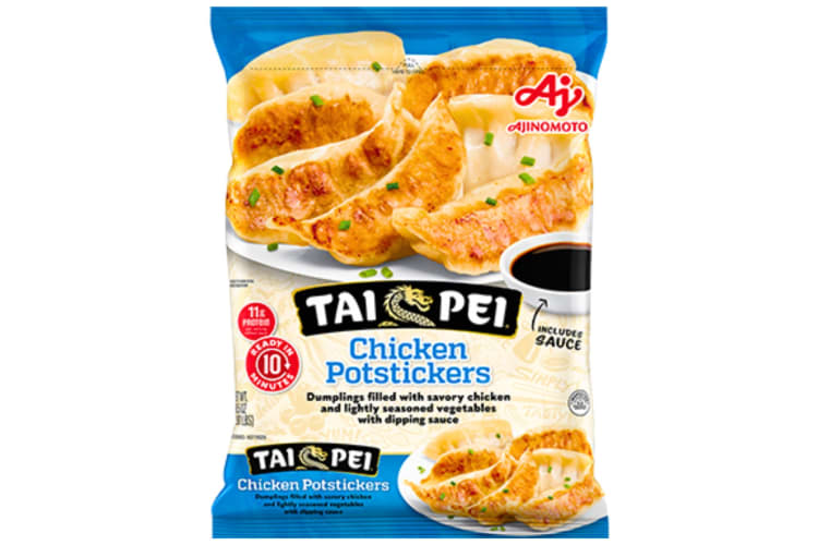 Some of the best frozen dumplings with chicken are made by Tai Pei