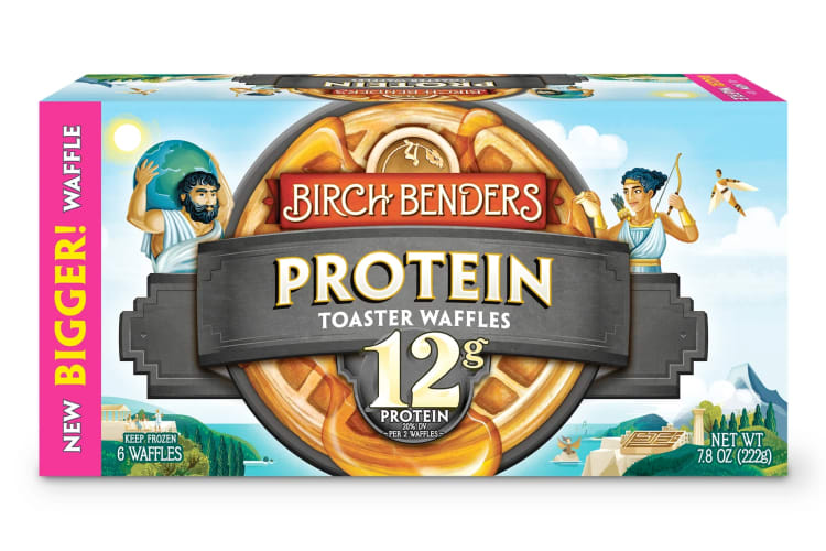 Some of the best frozen waffles for a healthy diet are from Birch Benders