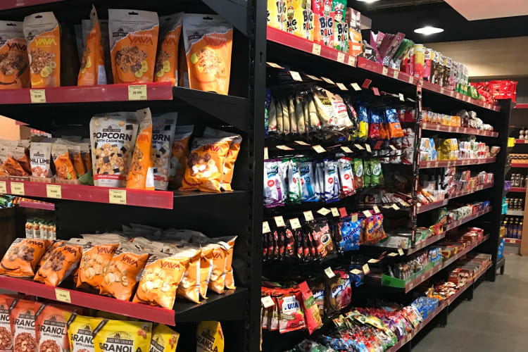 The best gas station snacks include chips, candy and trail mix
