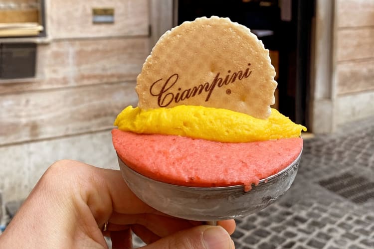 Get the best gelato in Rome at Ciampini 