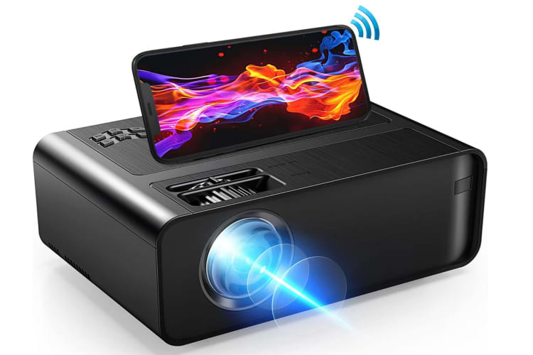 A cellphone projector 