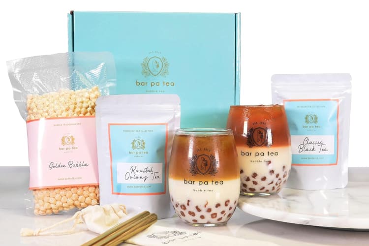 A boba tea set is one of the fun gifts for women