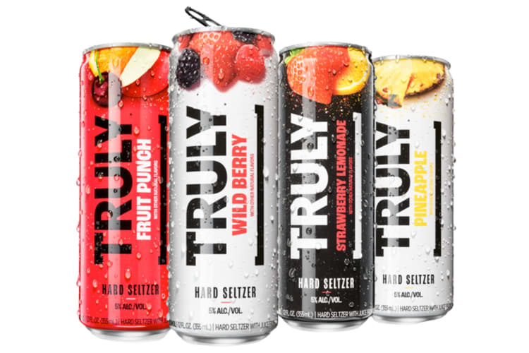 Truly is a popular hard seltzer brand