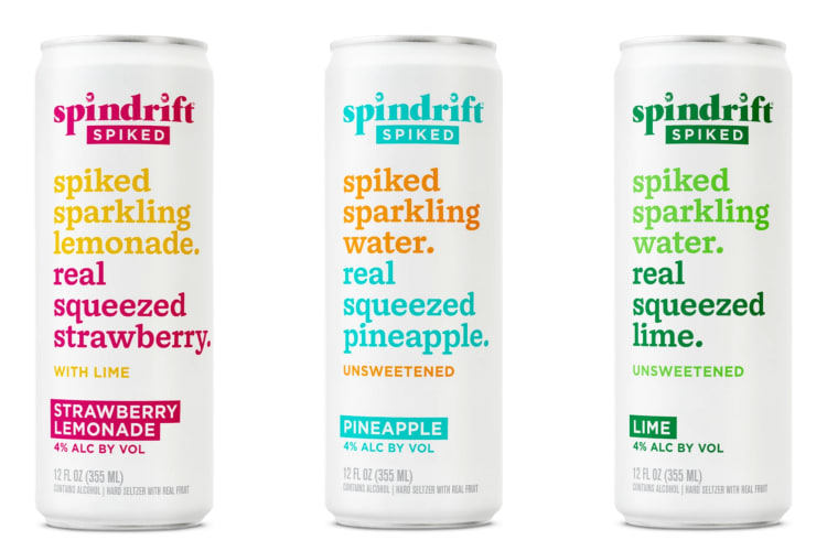 One of the best hard seltzer brands is Spindrift Spiked 