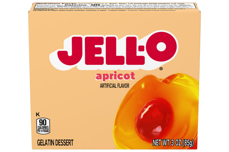 Apricot is one of the best Jell-O flavors