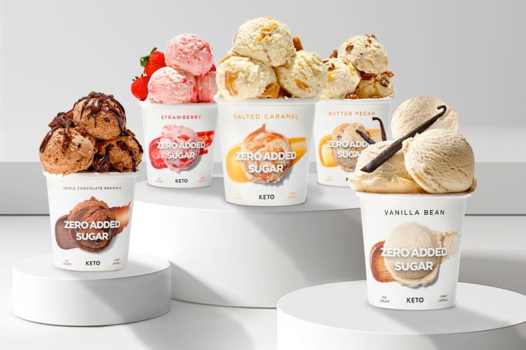 Made for keto diets, Keto Pint makes the best keto ice cream