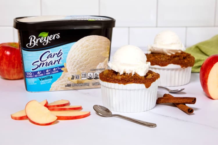 Breyers CarbSmart is one of the best keto ice creams at the grocery store