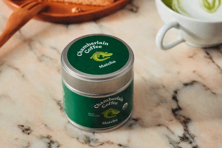 Chamberlain Coffee sells some of the best matcha green tea powder