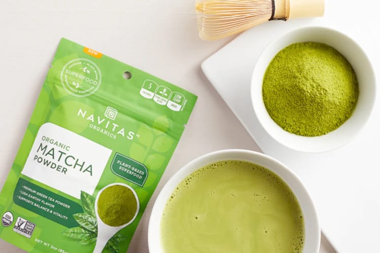 Navitas is the best matcha green tea powder when looking for organic options