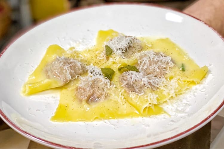 You can get the best pasta in Milan at Trattoria Trippa